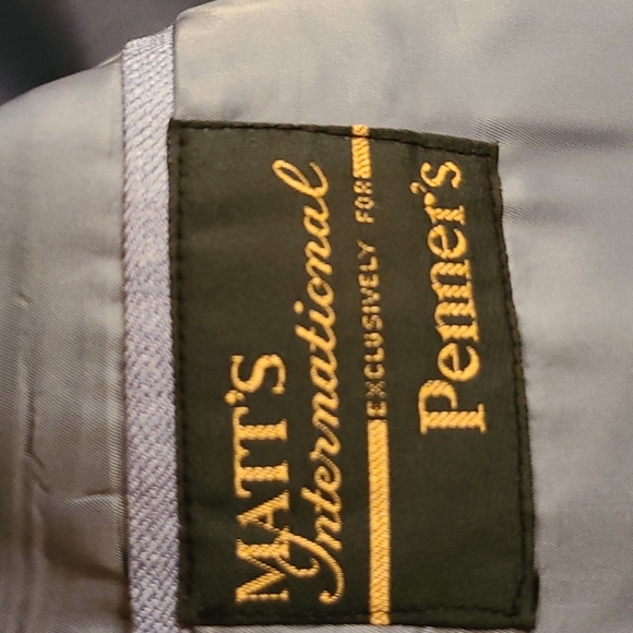Penner's Men's Lt. Blue Sports Jkt/Blazer/Matts Internat'l Penner Exclusive - Picture 5 of 11